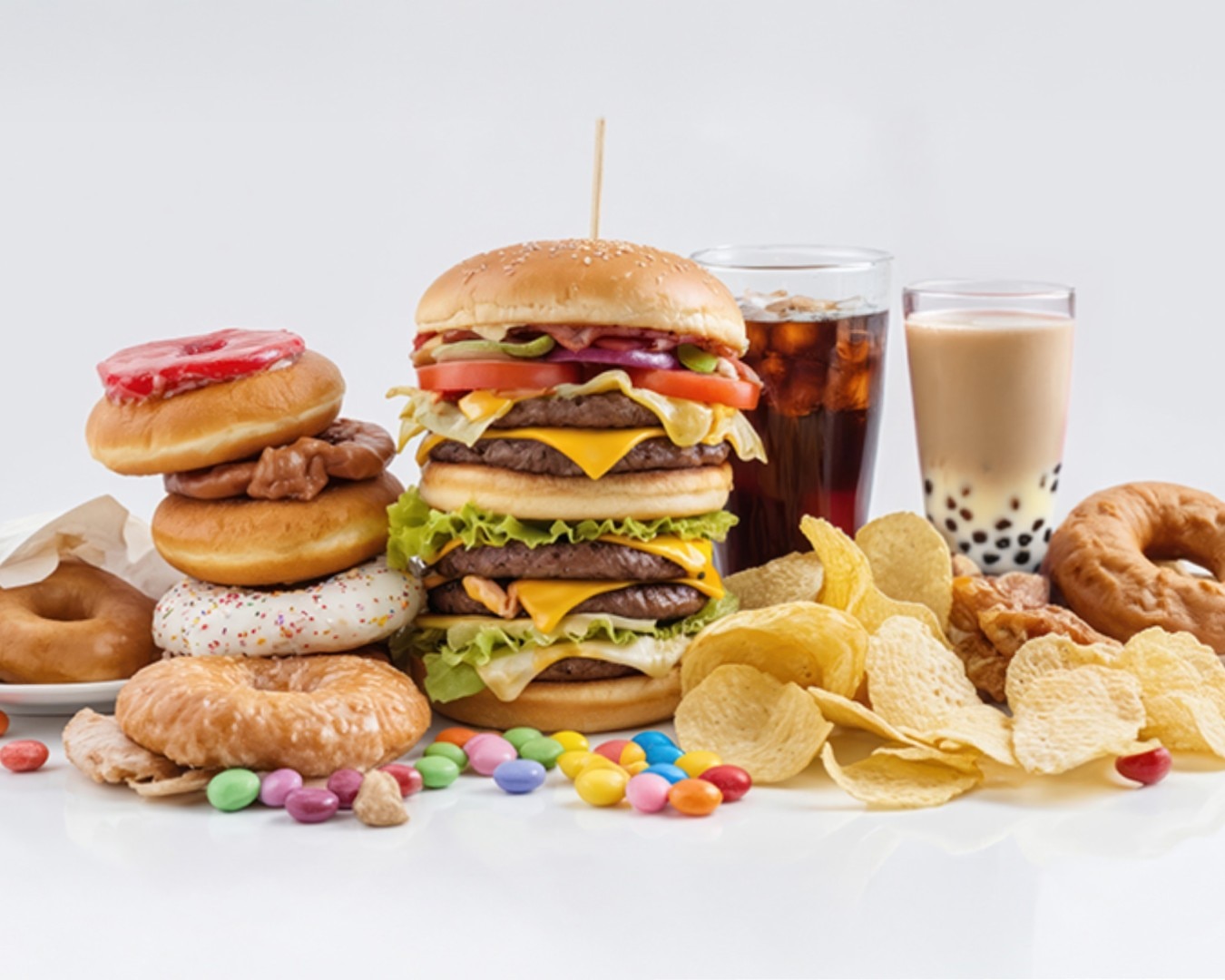 Skipped meals or irregular eating patterns