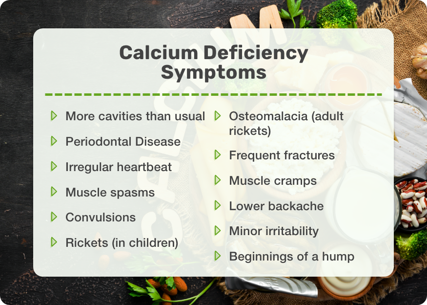 Calcium Deficiency Symptoms